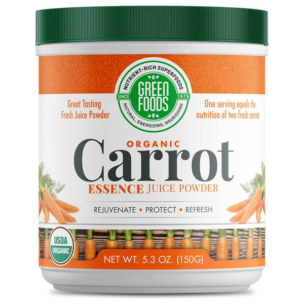 GREEN FOODS - Organic Carrot Essence Juice Powder