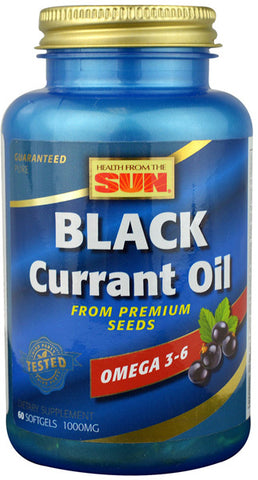 HealthFromTheSun Black Currant Oil 1000 mg