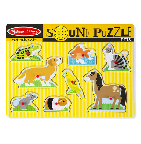 Melissa & Doug - Pets Sound Puzzle