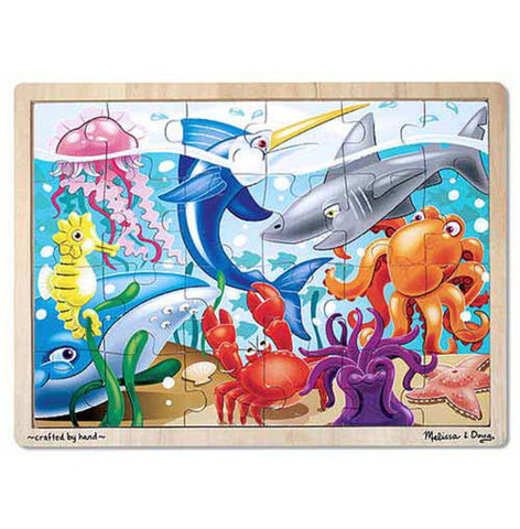 Melissa & Doug - Under the Sea Wooden Jigsaw Puzzle