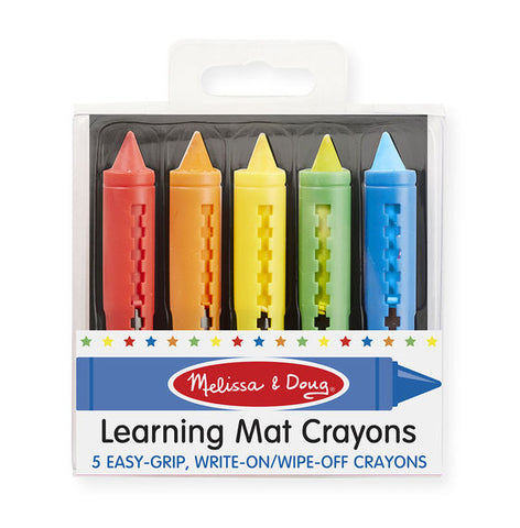 Melissa & Doug - Learning Mat Crayons