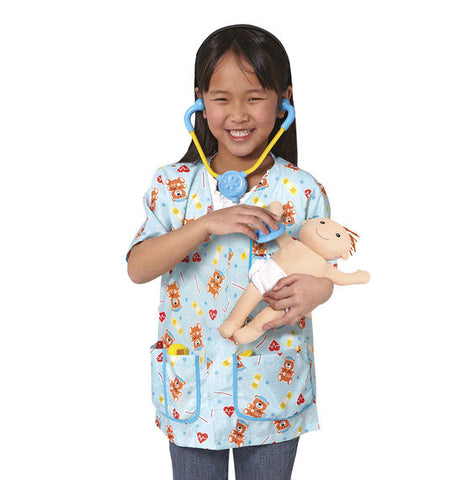 Melissa & Doug - Pediatric Nurse Role Play Costume Set