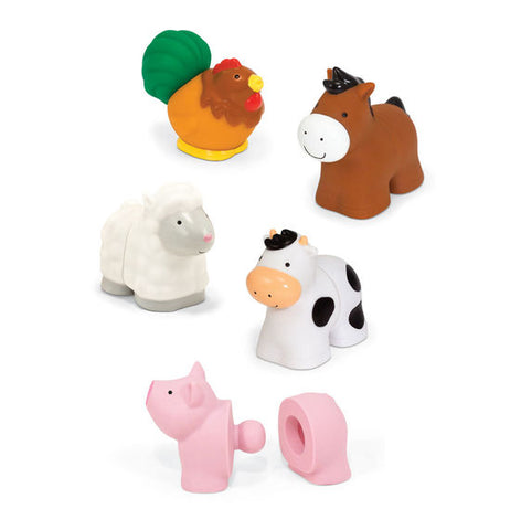 Melissa & Doug - Pop Blocs Farm Animals Learning Toy