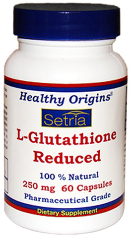 Healthy Origins L Glutathione Reduced 250 mg