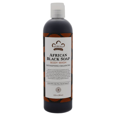 NUBIAN HERITAGE - African Black Soap Body Wash