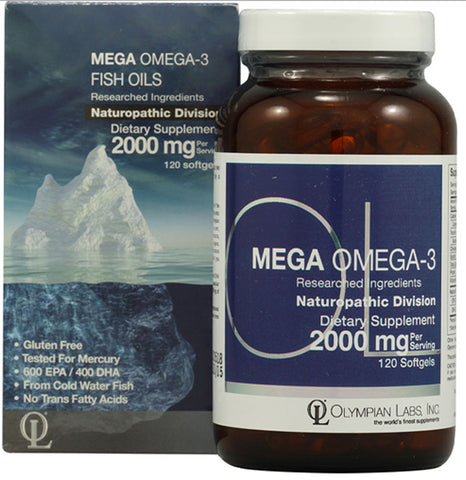 Olympian Labs Mega Omega 3 Fish Oils