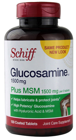 Schiff Glucosamine Plus MSM 1500 mg