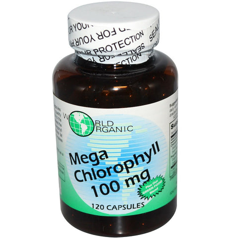 WORLD ORGANIC - Mega Chlorophyll 100 mg