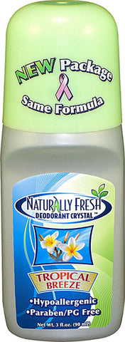 Naturally Fresh Deodorant Crystal Roll On Tropical Breeze
