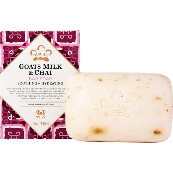 NUBIAN HERITAGE - Goats Milk & Chai Bar Soap