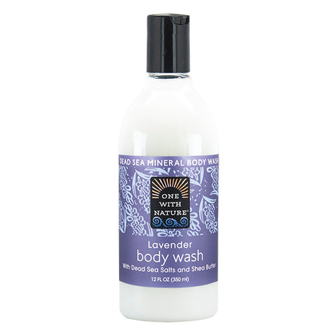 ONE WITH NATURE - Dead Sea Mineral Lavender Body Wash