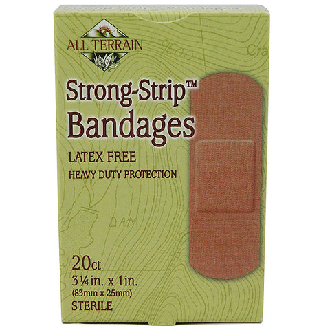 ALL TERRAIN - Heavy Duty Strong Strip Bandages 1 in. x 3.25 in.