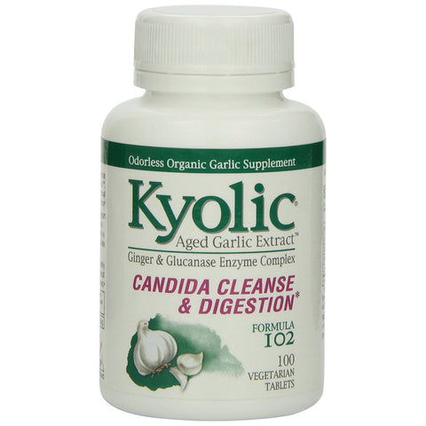 Kyolic Aged Garlic Extract Candida Cleanse Digestion