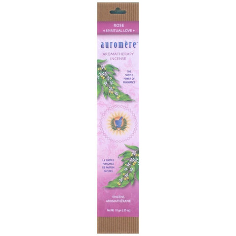 AUROMERE - Aromatherapy Incense, Rose
