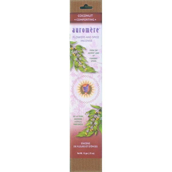 AUROMERE - Flowers & Spice Incense Coconut