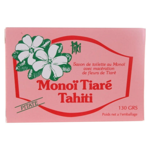 Monoi Tiare Tahiti Jasmine Pitate Soap Bar