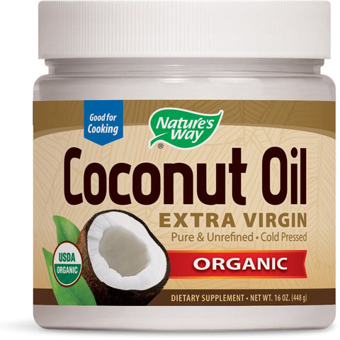 NATURES WAY - Organic Extra Virgin Coconut Oil