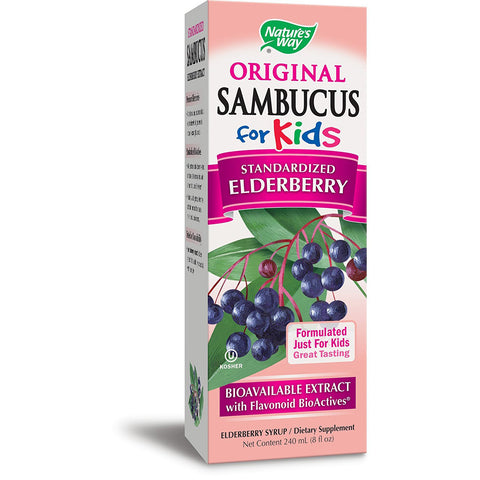 NATURES WAY - Original Sambucus for Kids Standardized Elderberry
