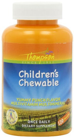 Thompson Nutritional Childrens Chewable Punch