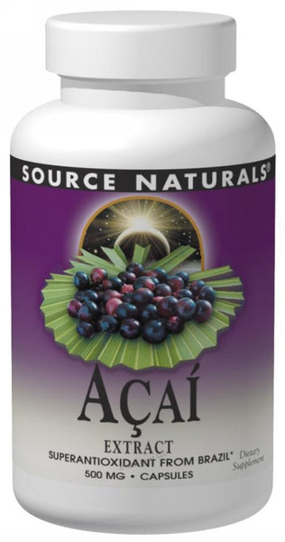 Source Naturals Acai Extract 500 mg