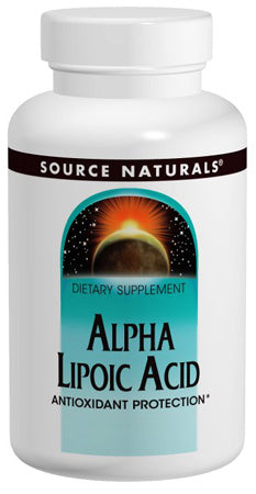 Source Naturals Alpha Lipoic Acid - 30 Capsules (600 mg)