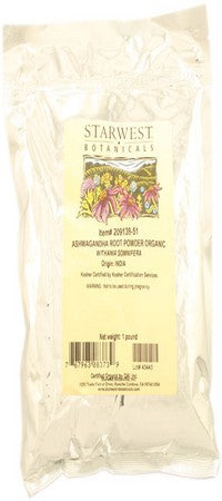 Starwest Botanicals - Ashwagandha Root Powder