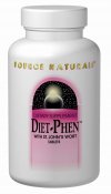 Source Naturals Diet Phen 814 mg classic label