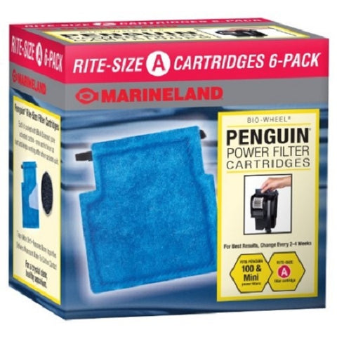Marineland - Rite-Size Filter Cartridge A Penguin 99/100B - 6 Pack