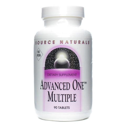 Source Naturals Advanced One Multiple No Iron