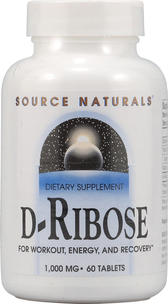 Source Naturals D Ribose 1000 mg