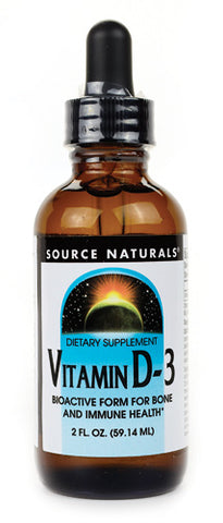 Source Naturals Vitamin D 3 2000 IU Liquid