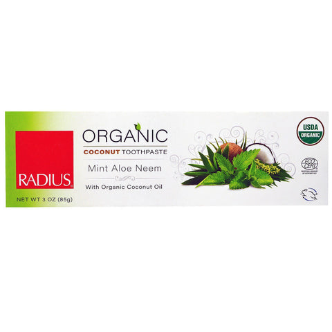 RADIUS - Organic Mint Aloe Neem Toothpaste