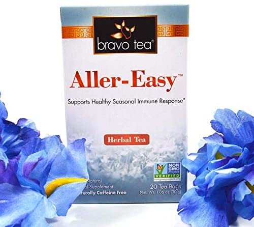 Bravo Tea - 100% Natural Aller-Easy Herbal Tea - 20 Tea Bags