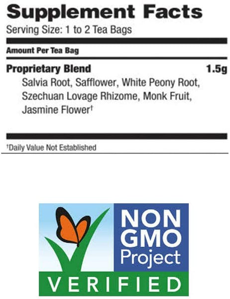 BRAVO TEAS - Blood Circulation Herbal Tea - 20 Tea Bags