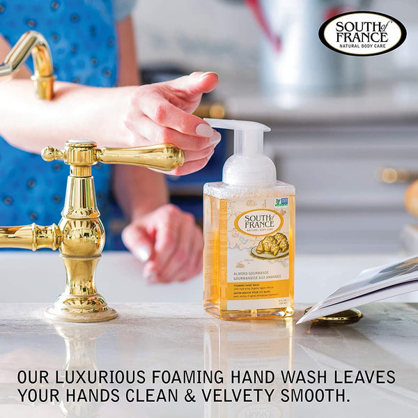 SOUTH OF FRANCE - Foaming Hand Wash Glazed Apricots - 8 fl. oz. (236 ml)