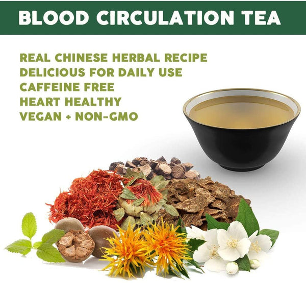 BRAVO TEAS - Blood Circulation Herbal Tea - 20 Tea Bags