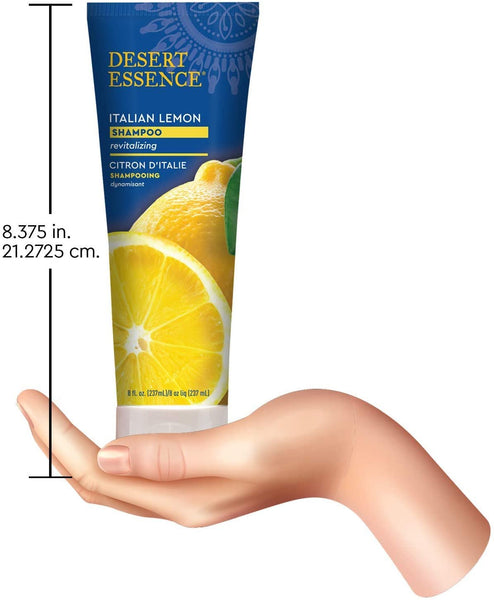 Desert Essence Italian Lemon Shampoo, 8 Fluid Ounce