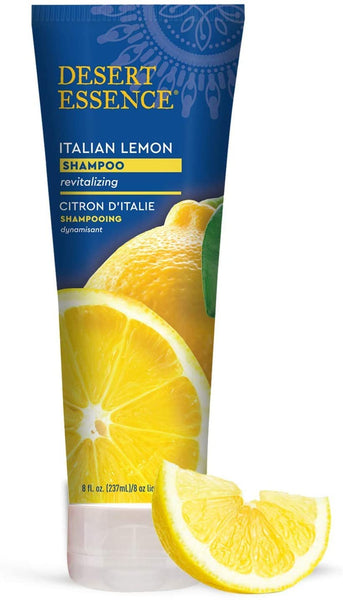 Desert Essence Italian Lemon Shampoo, 8 Fluid Ounce