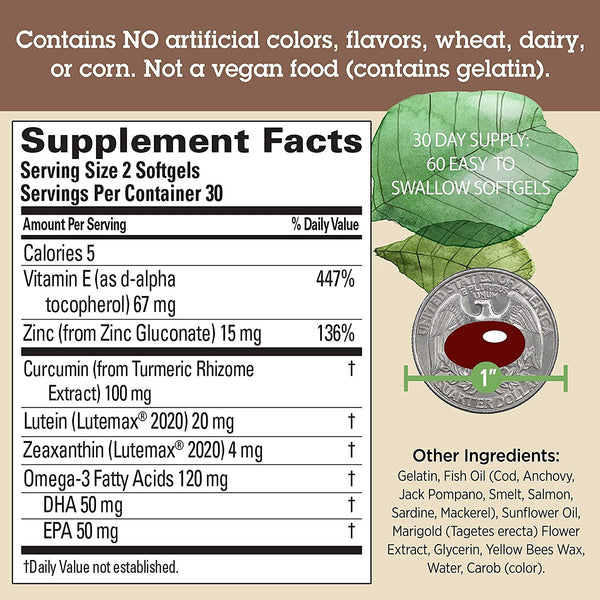 QUANTUM HEALTH - Digital Blue Eye Health - 60 Softgels