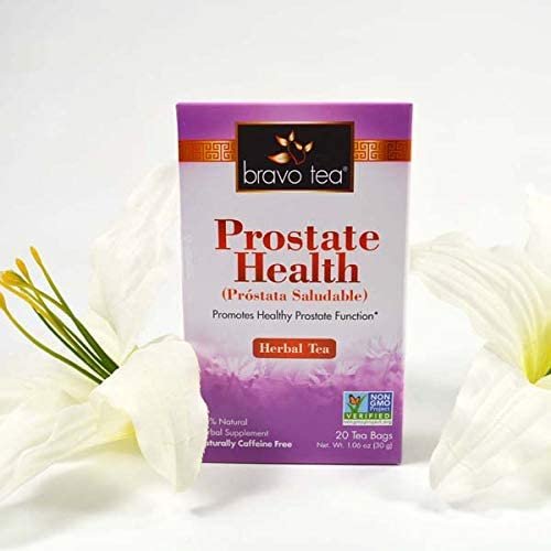 Bravo Tea - 100% Natural Prostate Health Herbal Tea - 20 Tea Bags