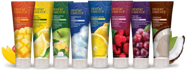 Desert Essence Italian Lemon Shampoo, 8 Fluid Ounce