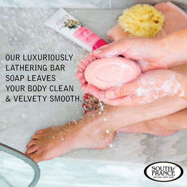 SOUTH OF FRANCE - French Milled Bar Soap Cherry Blossom - 6 oz. (170 g)