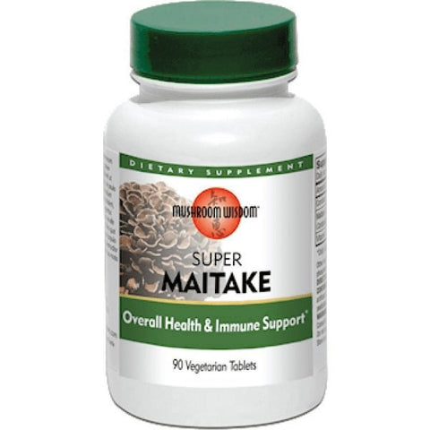 MUSHROOM WISDOM - Super Maitake - 90 Vegetarian Tablets