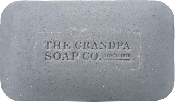 THE GRANDPA SOAP - Face & Body Bar Soap Detoxify Charcoal - 4.25 oz. (120 g)