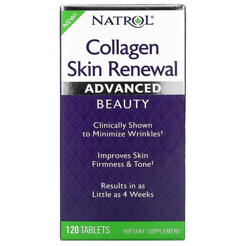 NATROL - Collagen Skin Renewal - 120 Tablets