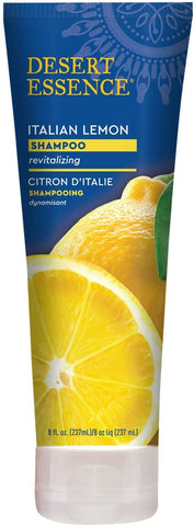 Desert Essence Italian Lemon Shampoo, 8 Fluid Ounce