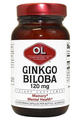 OL - Ginkgo Biloba Extract 120 mg - 60 Capsules